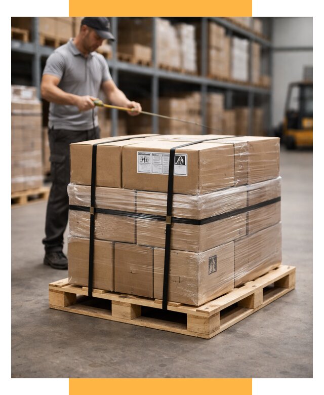 Упаковка и паллетирование грузов от 3561 р. | СетСервис-Сск