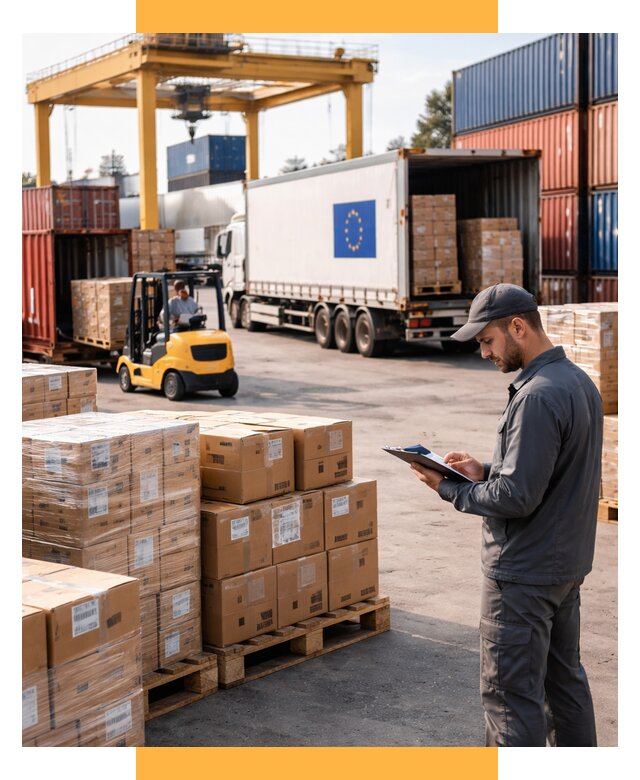 Доставка грузов из Европы от 12209 р., логистика СетСервис-Сск