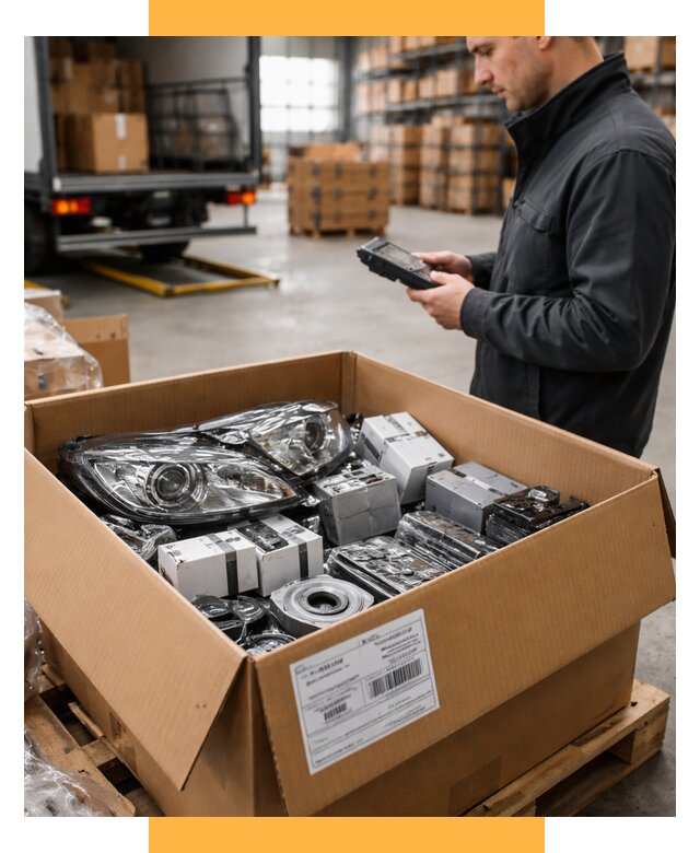 Доставка автозапчастей из Европы под ключ от 12718 р. | СетСервис-Сск