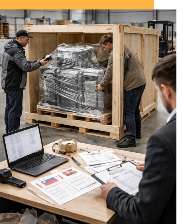 Доставка промышленного оборудования из США от 66131 руб