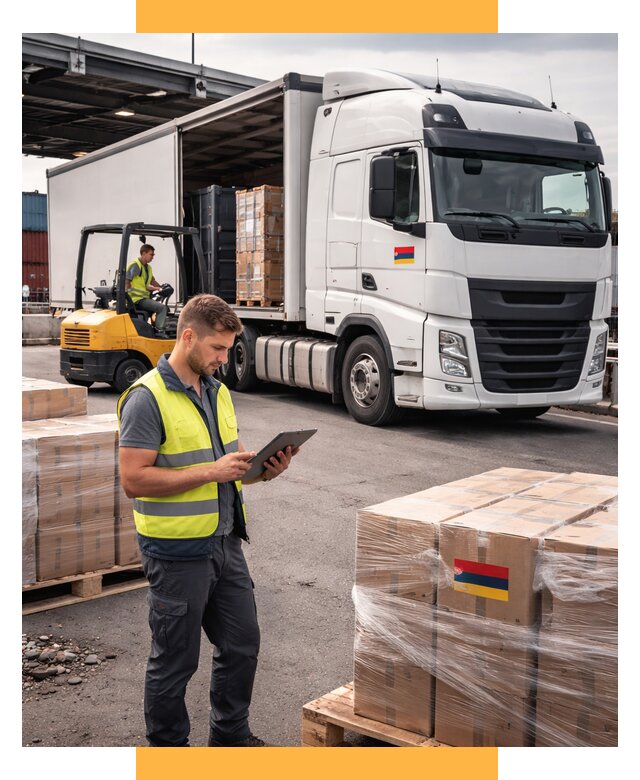 Автоперевозки из Армении от 96653 р. — услуги СетСервис-Сск