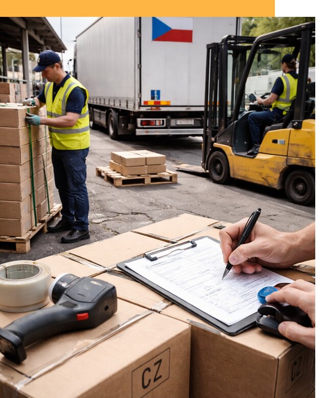 Доставка грузов в Чехию от 35609 руб, международные перевозки