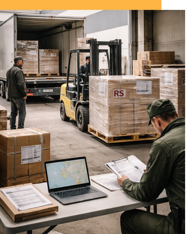 Доставка грузов в Сербию от 45783 руб, международные перевозки