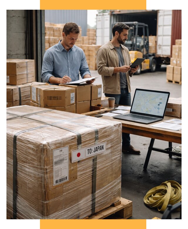 Доставка грузов в Японию от 25435 р., логистика СетСервис-Сск
