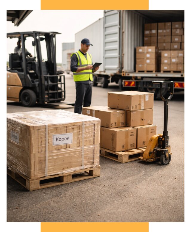 Доставка грузов в Корею из России от 35609 р. | СетСервис-Сск