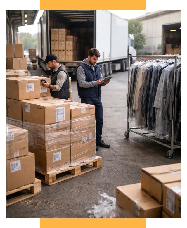 Перевозка и доставка одежды из Китая от 7631 р., СетСервис-Сск