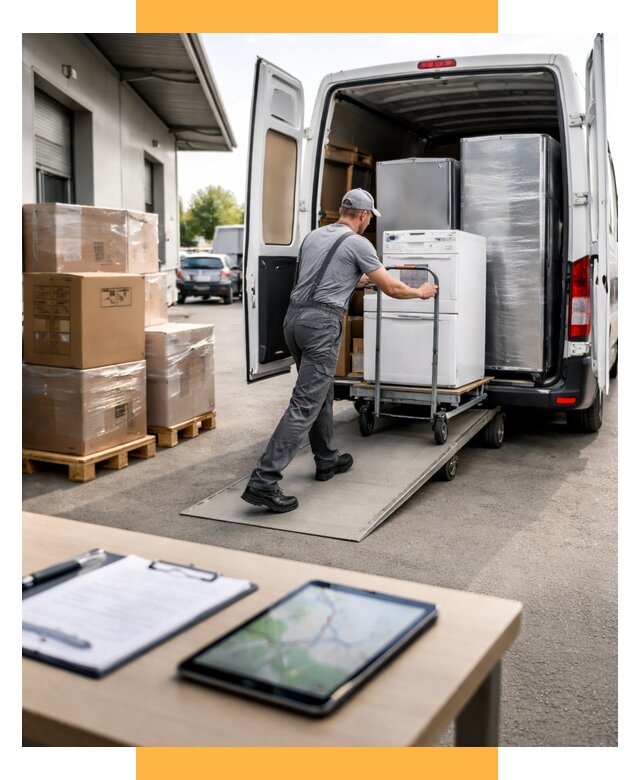 Перевозка бытовой техники от 6613 р. - логистика СетСервис-Сск