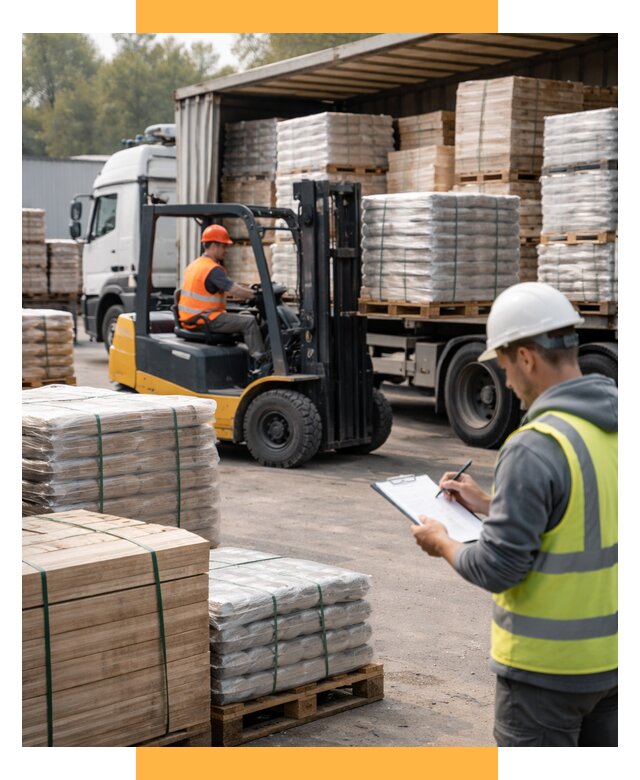 Перевозка строительных материалов от 5596 р. | СетСервис-Сск