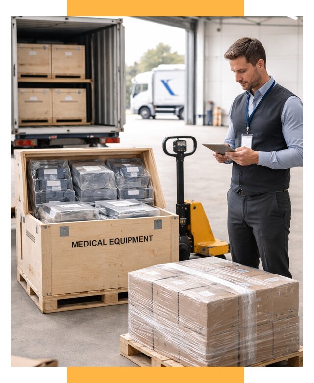 Перевозка медицинского оборудования от 15261 р. в СетСервис-Сск