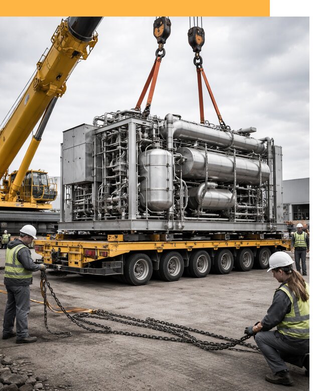 Перевозка тяжеловесных грузов по миру от 152610 руб