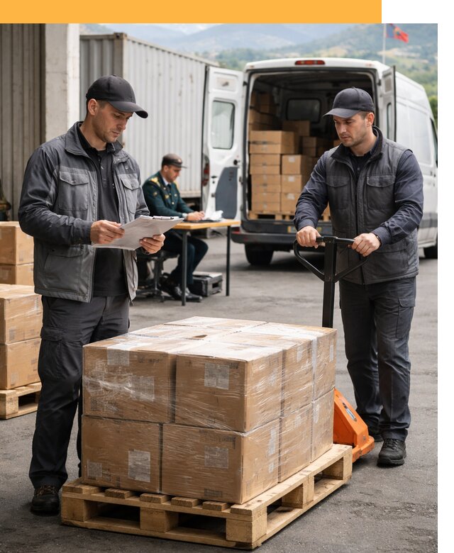 Доставка грузов через Армению, быстрая таможенная очистка от 25435