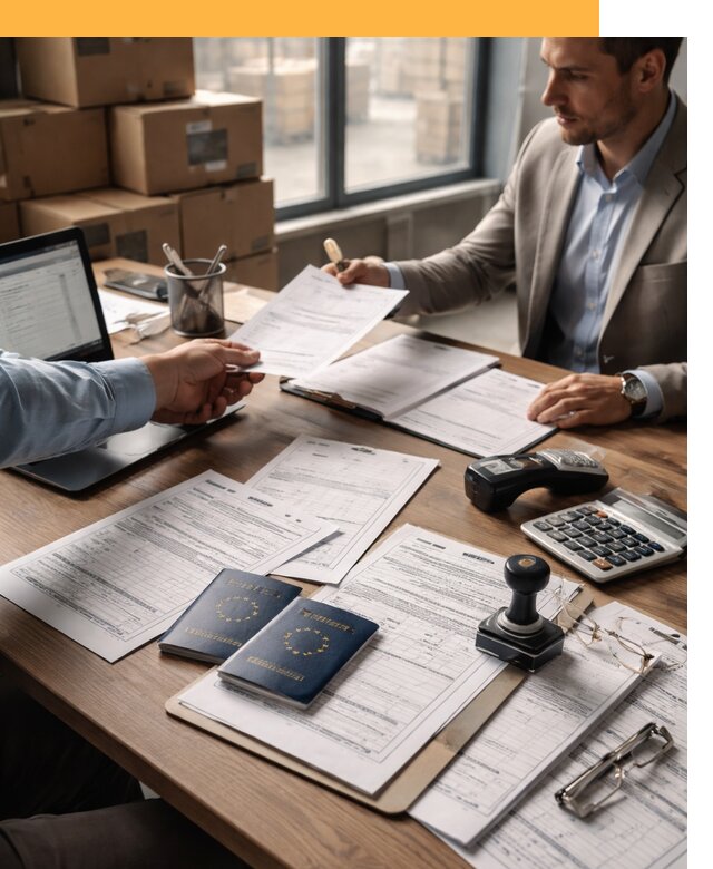 Таможенное оформление грузов из Европы от 8648 руб