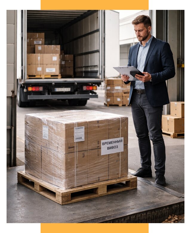 Временный вывоз товаров под ключ от 8139 р. | СетСервис-Сск