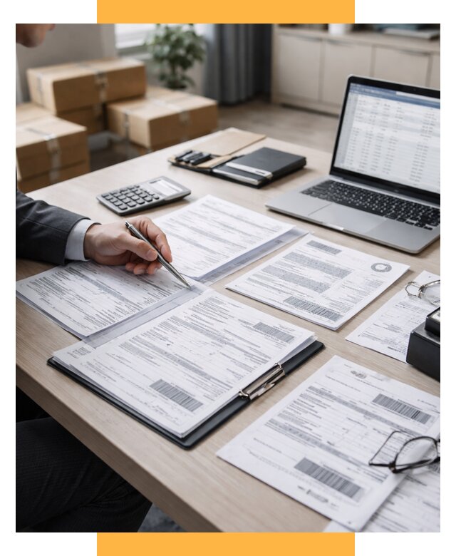 Анализ документов для таможни от 4578 р. - СетСервис-Сск