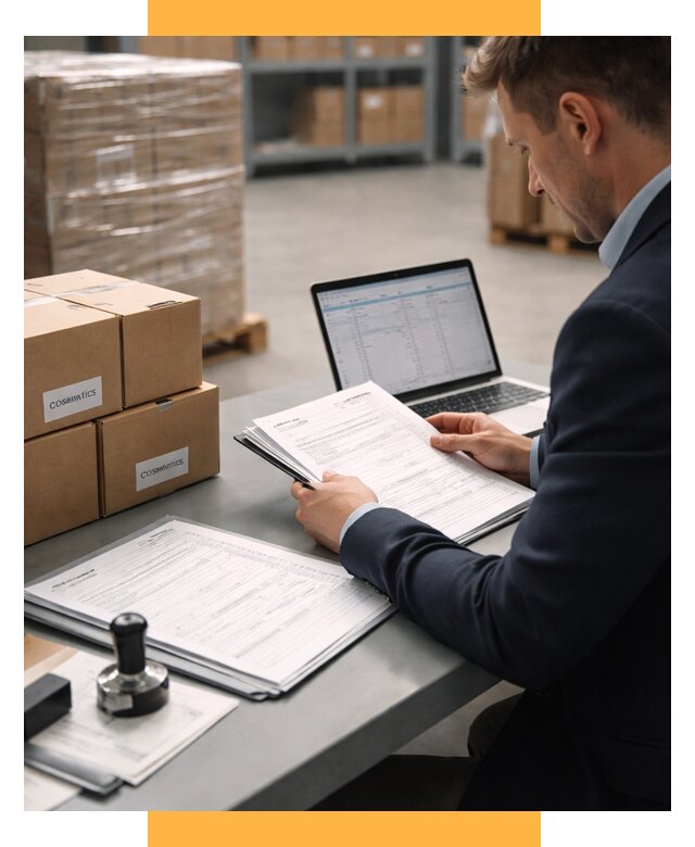 Таможенное оформление косметики под ключ от 7631 р. | СетСервис-Сск