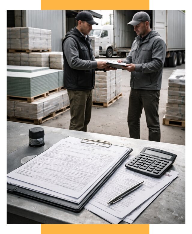 Таможенное оформление стройматериалов от 8648 р. | СетСервис-Сск