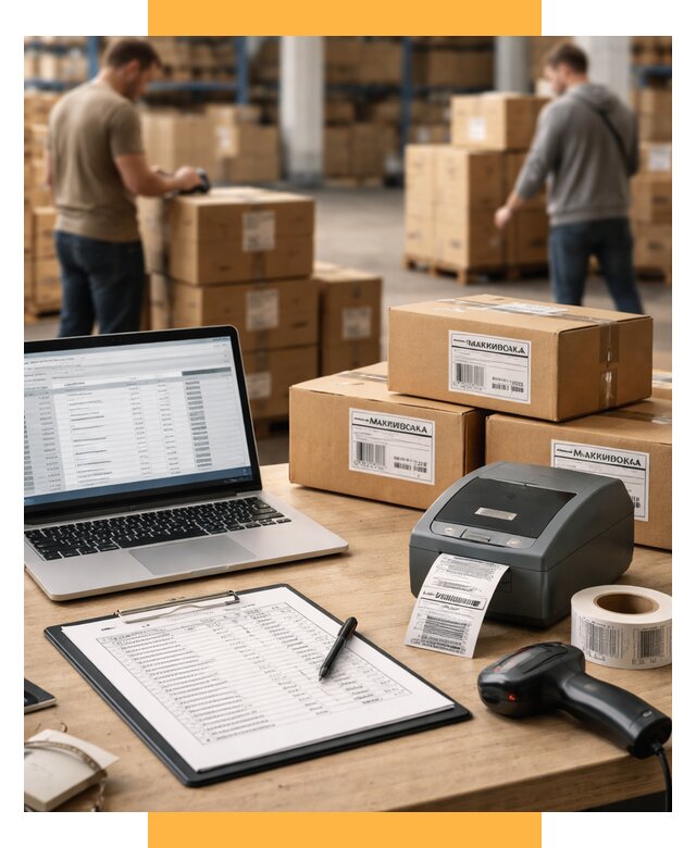 Маркировка импортных товаров от 4578 р. под ключ, СетСервис-Сск