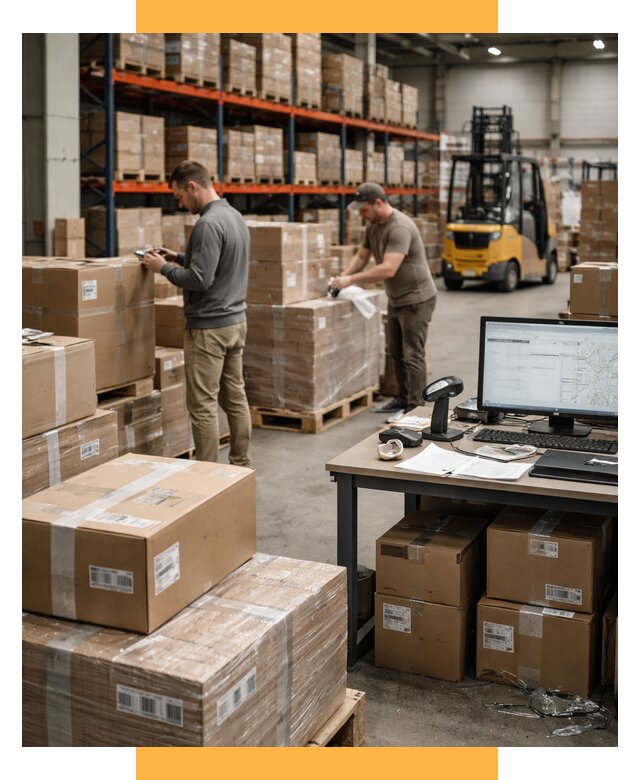 Склад консолидации в Европе от 6613 р., услуги СетСервис-Сск